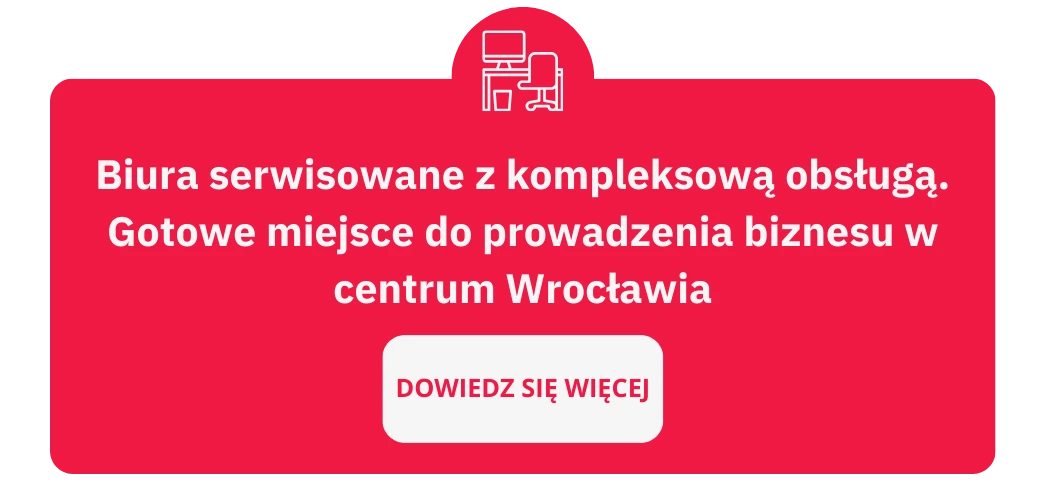 Biura serwisowane z kompleksową obsługą - baner