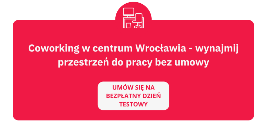 Coworking w centrum Wrocławia - baner