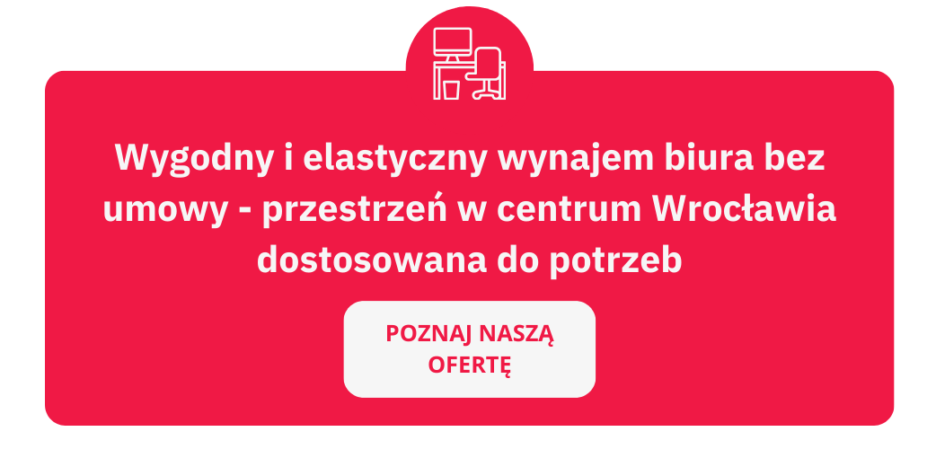 Wygodny i elastyczny wynajem biura we Wrocławiu - baner